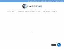 Tablet Screenshot of laserhq.com